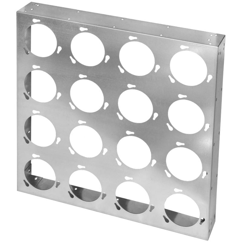 Plaque de montage pour cylindres avec charbon actif / actifil® GZ-XX zingué Plaque de montage pour cylindres avec charbon actif / actifil® GZ-XX zingué