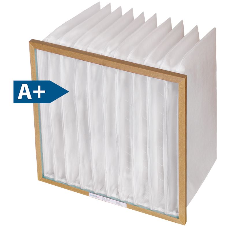 Premium-Taschenfilter Wave PW-XX-60-7 ePM1 70% HoKu®-XT v21 Premium-Taschenfilter Wave PW-XX-60-7 ePM1 70% HoKu®-XT v21