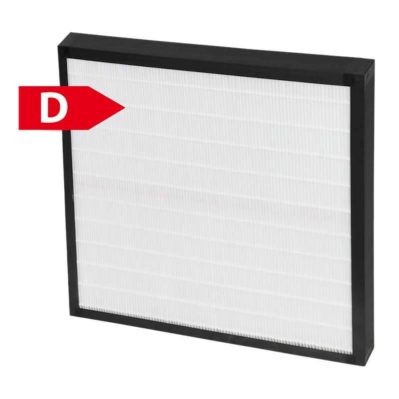 Cellules filtrantes plissées Cadre en plastique ZFP-Plus-XX-48-9 ePM1 80% Cellules filtrantes plissées Cadre en plastique ZFP-Plus-XX-48-9 ePM1 80%