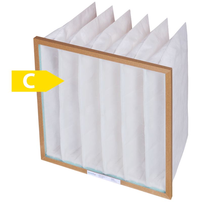 Standard-Taschenfilter S-XX-46-6 ePM10 60% HoKu®-XT Standard-Taschenfilter S-XX-46-6 ePM10 60% HoKu®-XT