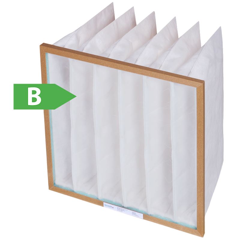 Filtres à poches Standard S-XX-60-6 ePM10 60% HoKu®-XT v21 Filtres à poches Standard S-XX-60-6 ePM10 60% HoKu®-XT v21